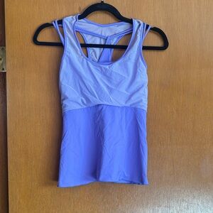 Women's Purple Muscle Tee